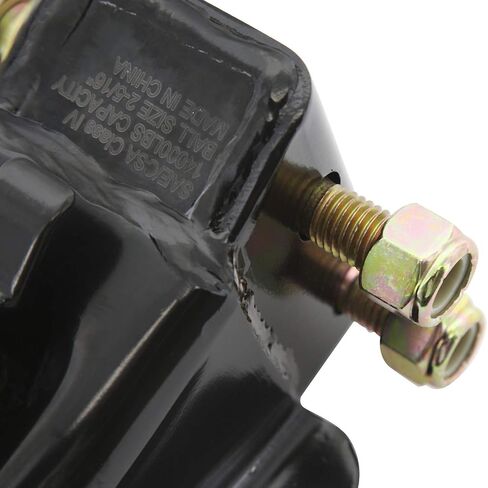 NovelBee 2-5/16" Ball Heavy Duty Adjustable Trailer Coupler with Hardware,Capacity 14,000 lbs in Saudi Arabia