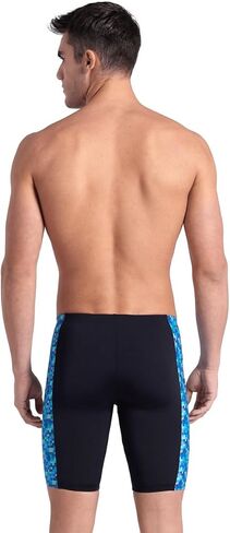 ARENA Performance Men's Pool Tiles Swim Jammer F MaxLife Knee-Length Swimsuit Fitness or Competitive Swimmers Training Suit in Saudi Arabia