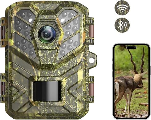 كاميرا Trail ترسل الصورة إلى الهاتف الخلوي، كاميرا WiFi صغيرة بتنسيق فيديو MP4، كاميرا Trail مع التحكم في التطبيق، كاميرات الألعاب مع رؤية ليلية متحركة مقاومة للماء IP66 in Kuwait