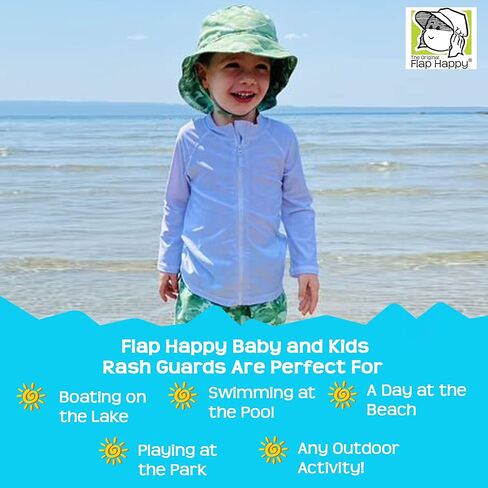 Girls' Zip-up Rash Guard in Saudi Arabia