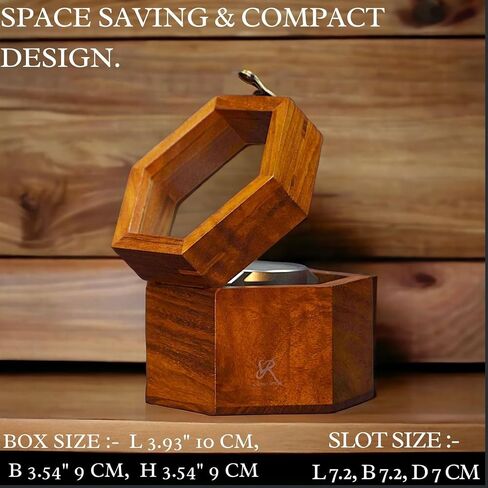 Extra Large Superior Rosewood Honeycomb Watch Box Display Case Holder Collector Organizer for Men, Men's Vintage Watch Storage Box to Store and Keep your Watches Safe and Sophisticated. in Saudi Arabia