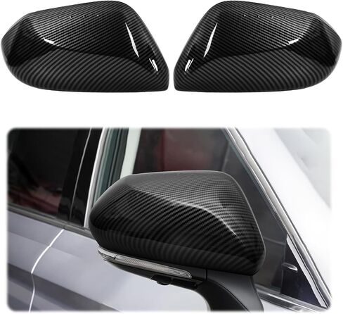 Side mirror covers compatible with Toyota Camry Accessories,Side Rearview Mirror Guard Cover compatible with Toyota Camry Accessories 2018-2025(Glossy Black) in Saudi Arabia