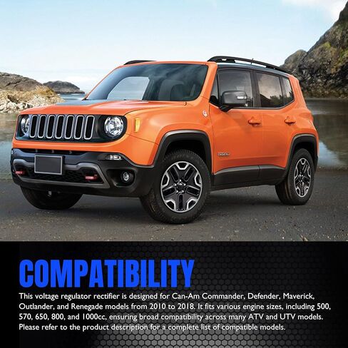 مقوم منظم الجهد HiSport متوافق مع Can-Am Commander 1000 800 800R Max 1000 Max 800R، Defender HD10 1000 HD8 800، Maverick 1000R، Outlander 1000 500 DPS 500 XT، Renegade 1000 710001191 in Kuwait