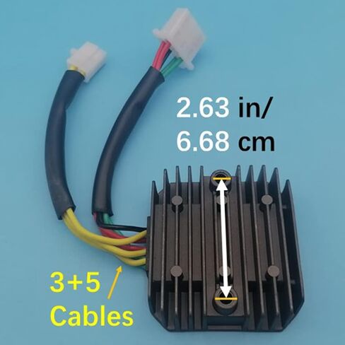 Voltage Regulator Rectifier for Honda Interceptor 750 VF750F Sabre 700 Elite 250 CH250 CH 250 Scooter V45 V65 Bike 31600-KE8-010 31600-MB0-000 31600-MB0-008 31600-MB3-670 1982 1983-1990 Z37 in Saudi Arabia