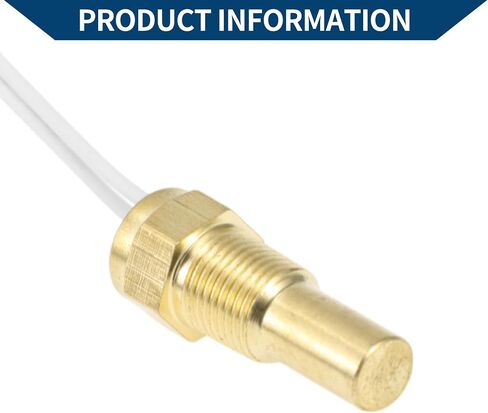 ACROPIX 12V/24V Universal Water Temp Sensor Kit, 1/8"NPT 1.10" Silver Tone Adapter 210'F on - 195'F Off for Automotive Radiator & Engine Cooling in Saudi Arabia