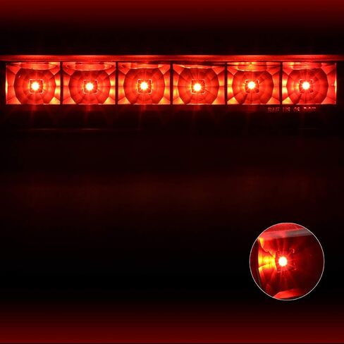 PM PERFORMOTOR LED 3rd Third Brake Light High Mount Stop Light Compatible with Chevy Express/GMC Savana 03-17,Chrome Housing/Clear Lens in Saudi Arabia