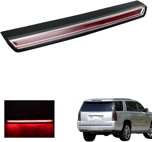 مجموعة مصابيح الفرامل الثالثة من KARPAL متوافقة مع GMC Yukon/Yukon XL Cadillac Escalade/Escalade ESV 2015 2016 2017 2018 2019 2020 LED يستبدل ضوء التوقف العالي 22783103 22803028 in Saudi Arabia