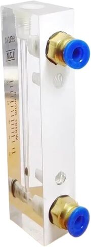 LZM-6T Water 1 To 1000 ml Per Min Acrylic Float Flowmeter With Valve Adjustable Panel Installation(16-160ml Per Min,10mm Push In) in Saudi Arabia