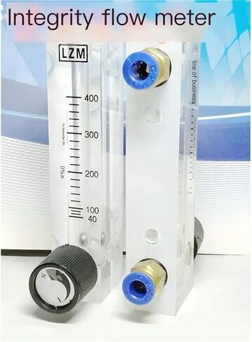 LZM-6T Water 1 To 1000 ml Per Min Acrylic Float Flowmeter With Valve Adjustable Panel Installation(16-160ml Per Min,10mm Push In) in Saudi Arabia