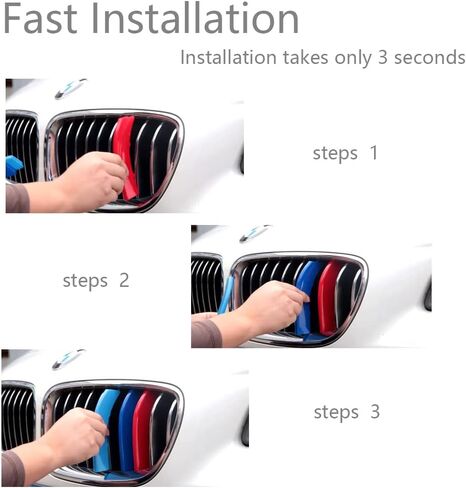 Lanyun Grille Insert Trims compatible with bmw Z4 accessories 2009-2016 E89 Z4 with 9 Beam ONLY in Saudi Arabia