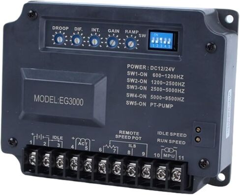 1 قطعة EG3000 EG2000 محافظ محرك الديزل التلقائي التحكم في السرعة محافظ eg2000 eg3000 مولد الديزل سرعة المراقب المالي (EG3000) in Saudi Arabia