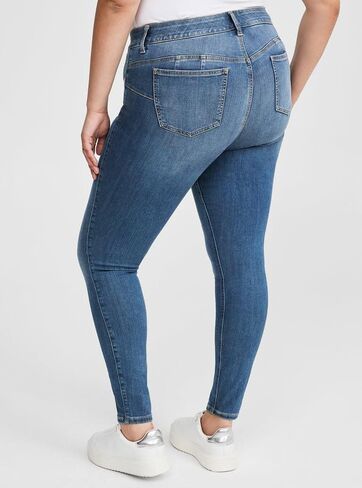 Torrid Women's Plus Size Jeans - Bombshell Skinny Premium Stretch High-Rise Jean in Saudi Arabia