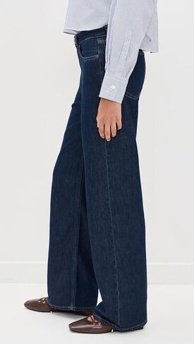rag & bone Women's Featherweight Logan Wide Leg Jeans in Saudi Arabia