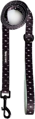 Jack & Bully Dog Leash with Padded Neoprene Handle, 360° Swivel Clasp, Heavy Duty Nylon, Durable, Checkered in Saudi Arabia