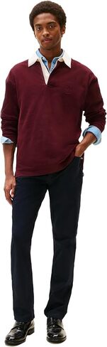 Tommy Hilfiger Men's Casual Wrinkle Resistant Stretch Twill Chino Pants in Straight Fit in Saudi Arabia