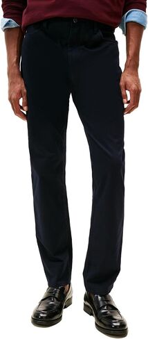 Tommy Hilfiger Men's Casual Wrinkle Resistant Stretch Twill Chino Pants in Straight Fit in Saudi Arabia
