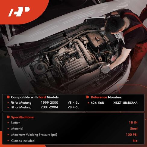 A-Premium HVAC Heater Hose Pipe Line Assembly Compatible with Ford Mustang 1999-2004, 4.6L in Saudi Arabia