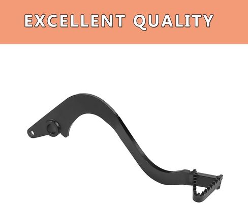 Motorcycle Brake Pedal Foot Lever Replacement for Kawasaki KLR650 KLR 650 2022-2024 Brake Lever Pedal (Black) in Saudi Arabia