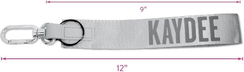 Sorority Shop Alpha Delta Pi Keychain - Hands-Free Wristlet Lanyard Keychain with Sorority Nickname, 9" Durable Polyester Strap with Alloy Hardware, Holder for Keys, Wallet, Accessories in Saudi Arabia