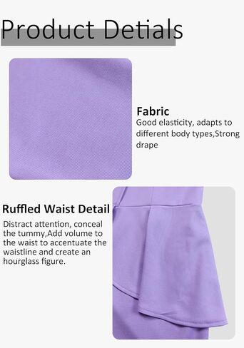 LAJIOJIO Formal Midi Dresses for Women Long Sleeve Ruffle Bodycon Slit Business Office Pencil Dress in Saudi Arabia