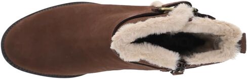 TOMS Womens Hailey Ankle Casual Boots Ankle Low Heel 1-2" - Brown in Saudi Arabia