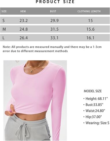 Women's Long Sleeve Yoga Top with Open Twist Back Design and Cropped Fit for Fitness and Everyday Wear Stretchy Activewear in Saudi Arabia