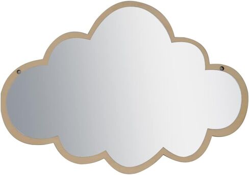 Mirror Cloud Wooden Mirror Nordic Decorative Shatterproof Wall Sticker Decoration in Saudi Arabia