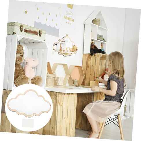 Mirror Cloud Wooden Mirror Nordic Decorative Shatterproof Wall Sticker Decoration in Saudi Arabia