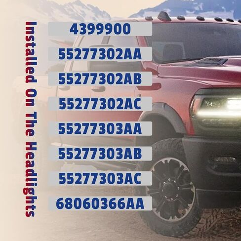 بدوره أضواء الإشارة موصل ضفيرة التوصيل الأسلاك تسخير صالح ل دودج رام 2500 2007-2009 ، ل 55277303AA 55277302AB 55277302AC in Kuwait