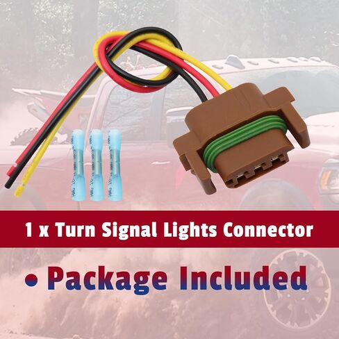 بدوره أضواء الإشارة موصل ضفيرة التوصيل الأسلاك تسخير صالح ل دودج رام 2500 2007-2009 ، ل 55277303AA 55277302AB 55277302AC in Kuwait