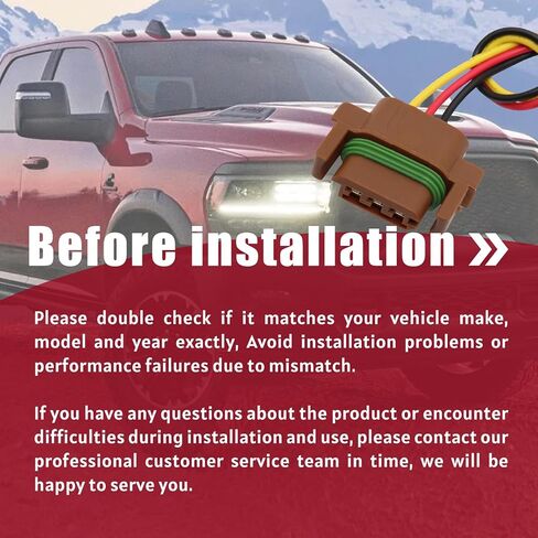 بدوره أضواء الإشارة موصل ضفيرة التوصيل الأسلاك تسخير صالح ل دودج رام 2500 2007-2009 ، ل 55277303AA 55277302AB 55277302AC in Kuwait