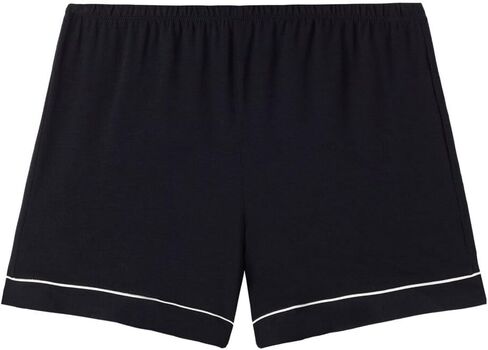 Woman's Modal Shorts with Contrast Trim in Saudi Arabia