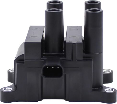 Ignition Coil and Spark Plug Wires Set for Ford Fiesta 1.6 2011-2019 in Kuwait