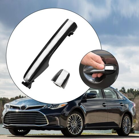 Exterior Door Handle Front Right Fit for Toyota Avalon 2013-2018 Chrome Plating in Kuwait