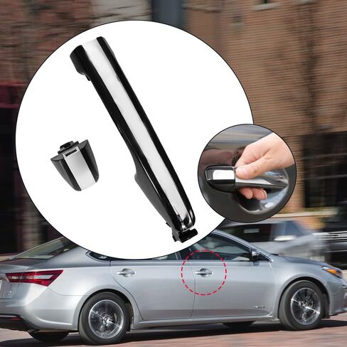 Exterior Door Handle Front Right Fit for Toyota Avalon 2013-2018 Chrome Plating in Kuwait