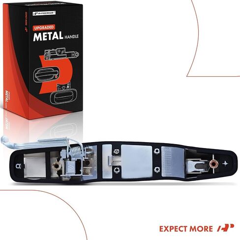 A-Premium Front Left Driver Side Chrome Exterior Door Handle - Upgraded Metal - Compatible with Chevy, GMC, Cadillac - 2007-2013 Silverado Suburban Avalanche Tahoe Sierra Yukon Escalade - 22738721 in Saudi Arabia