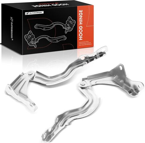 A-Premium Front Driver and Passenger Hood Hinges Compatible with Hyundai Elantra GT 2013 2014 2015 2016 2017 Hatchback, Front Left and Right Side, 2-PC Set in Saudi Arabia
