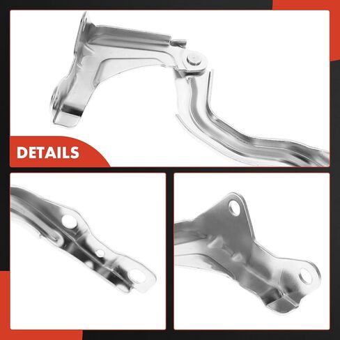 A-Premium Front Driver and Passenger Hood Hinges Compatible with Hyundai Elantra GT 2013 2014 2015 2016 2017 Hatchback, Front Left and Right Side, 2-PC Set in Saudi Arabia