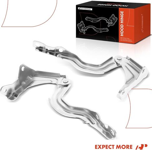 A-Premium Front Driver and Passenger Hood Hinges Compatible with Hyundai Elantra GT 2013 2014 2015 2016 2017 Hatchback, Front Left and Right Side, 2-PC Set in Saudi Arabia