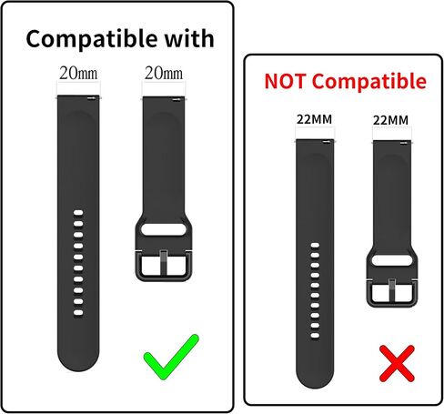 Chofit Veryfit ID208 Watch Band, Flexible Silicone Wristband Intended for Veryfit Smart Watch Band ID208 BT Smartwatch Accessories Adjustable Bracelet Replacement Strap Loop in Saudi Arabia