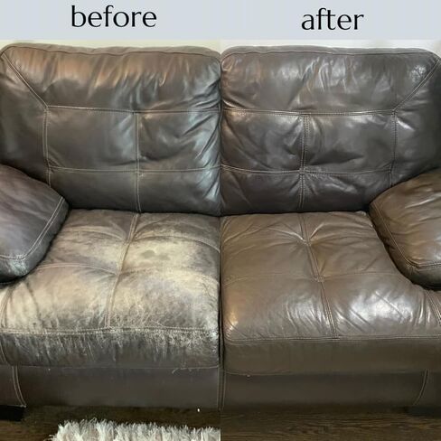Rub 'n Restore® Reserve - Premium Vinyl & Leather Paint - Conditioning Color for Furniture, Auto, Boat - Restore, Recolor, Sunscreen & Protect - Made in the USA - 8 oz (Marine White) in Saudi Arabia