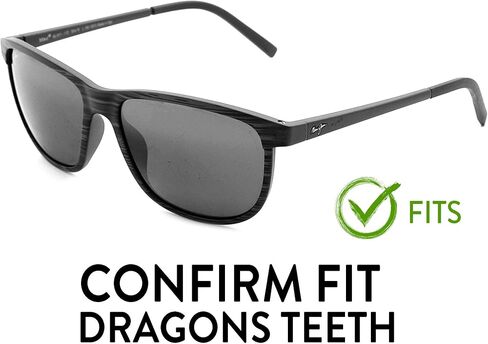 Apex Lenses Polarized Replacement Lenses for Maui Jim Dragons Teeth MJ811 Sunglasses in Saudi Arabia