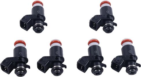 6 Pcs Fuel Injectors 16450-MCA-013 Compatible with Honda Goldwing 1800 GL1800 2001-2005 Honda Goldwing 1800 GL1800 ABS 2001-2005 in Saudi Arabia