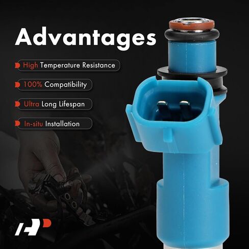 A-Premium Set of 4 Fuel Injectors Compatible with Subaru Impreza 2012-2013 2.0L, XV Crosstrek 2013 in Saudi Arabia