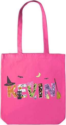 Personalized Halloween Tote Bag, Halloween Gift Bags, Halloween Tote Bag, Custom Tote Bag, Fall Tote Bag, Halloween Party Bags, Vintage Halloween Tote Bag in Saudi Arabia