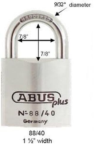 88/40 88 Series Solid Brass Padlock Keyed Alike in Kuwait