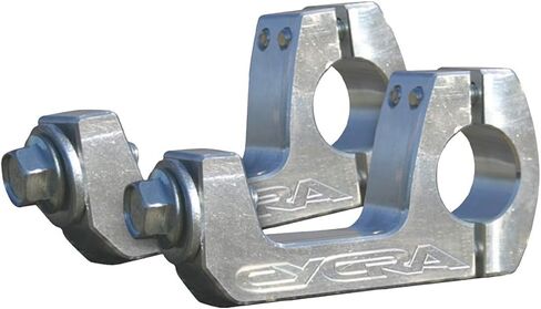 Cycra Pro Bend U Clamp Mount (أشرطة قياسية 7/8 بوصة) (فضي) in Saudi Arabia