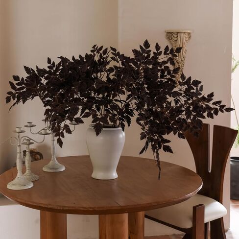 Misspin الاصطناعي سقوط شجرة البلوط ينبع 8 قطع، زينة الخريف للداخلية في الهواء الطلق عيد الهالوين عيد الشكر ترتيب مزرعة الزينة للباب الأمامي الزفاف المركزية في الخريف in Kuwait