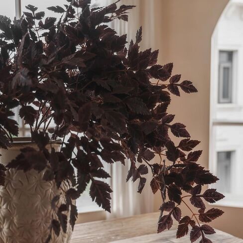 Misspin الاصطناعي سقوط شجرة البلوط ينبع 8 قطع، زينة الخريف للداخلية في الهواء الطلق عيد الهالوين عيد الشكر ترتيب مزرعة الزينة للباب الأمامي الزفاف المركزية في الخريف in Kuwait