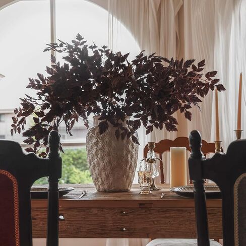 Misspin الاصطناعي سقوط شجرة البلوط ينبع 8 قطع، زينة الخريف للداخلية في الهواء الطلق عيد الهالوين عيد الشكر ترتيب مزرعة الزينة للباب الأمامي الزفاف المركزية في الخريف in Kuwait